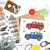 Custom PVC Plastic Clear Stamps DIY-WH0618-0139-5