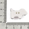 Dog Ceramic Buttons BUTT-I018-01A-02-3