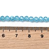 Cubic Zirconia Beads Strands G-G792-47-16C-4