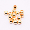 Brass Solid Beads KK-WH0035-17G-A02-1