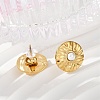 304 Stainless Steel Natural Shell Pearl Stud Earrings EJEW-G423-09G-01-3