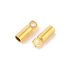 Brass Cord Ends KK-F768-04G-2