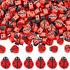 300Pcs Handmade Polymer Clay Beads CLAY-SC0002-24B-1