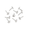 Star Brass Head Pins KK-U051-02P-02-1