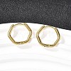 201 Stainless Steel Hoop Earrings EJEW-Z137-02G-04-1