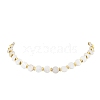 Natural Freshwater Shell Beaded Necklaces for Women NJEW-JN04829-1