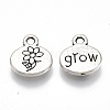 Tibetan Style Alloy Charms LS-TIBE-N006-61AS-LF-2