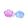 Transparent Plastic Bead Caps KY-Q005-02A-M02-3