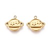 304 Stainless Steel Pendants STAS-N125-07G-1