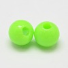 Round Opaque Acrylic Spacer Beads MACR-I036-4mm-M-4