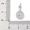 Brass Micro Pave Cubic Zirconia Pendants KK-Q028-62P-3