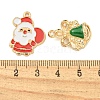 Alloy Christmas Series Enamel Pendants FIND-U010-04-3