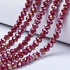Electroplate Glass Beads Strands LS-EGLA-A034-P6mm-B04-1