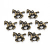 Tibetan Style Alloy Pendants TIBEP-T002-07AB-NR-4