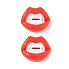 Funny Opaque Resin Cabochons CRES-D312-01B-1