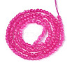 Imitation Jade Glass Beads Strands GLAA-T028-2mm-11I-3