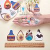 DIY Western Cowgirl Theme Earring Making Kit DIY-SZ0009-74-2