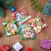 400 Pcs 4 Styles Self-Adhesive Christmas Candy Bags JX059A-5