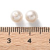 Plastic Imitation Pearl Beads FIND-M059-01B-08-3