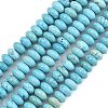 Dyed Natural Magnesite Beads Strands G-B173-A01-01-2