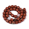 Natural Red Jasper Beads Strands G-N353-06A-04-3