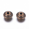 Tibetan Style Alloy Spacer Beads RLFH10167Y-01R-1