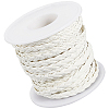 10M Flat Braided Imitation Leather Cords LC-CL0001-04D-1