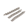 202 Stainless Steel Chain Extender STAS-A100-01P-1