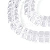 Transparent Glass Beads Strands GLAA-N026-2x4mm-T06-3