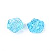 Baking Paint Transparent Glass Beads DGLA-N018-01C-2