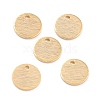 Brass Charms KK-Y003-06F-G-1