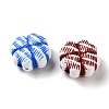 Opaque Two Tone Acrylic Beads OACR-P034-03A-M-2