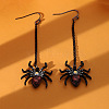 Halloween Alloy Rhinestone Dangle Earrings FS-WG03594-08-2