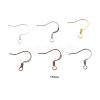 300Pcs 6 Color Brass French Earring Hooks KK-ZZ0001-05-NF-2