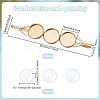 DIY Blank Dome Iron Hair Bobby Pin Making Kits DIY-GO0002-30-2