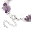 3Pcs 3 Style Natural Shell Charm Bracelets Set BJEW-TA00396-4