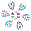 300Pcs 6 Colors SUNNYCLUE Natural Ore Beads Strands G-SC0001-37-1