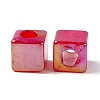 Opaque Acrylic Beads OACR-C008-04C-2