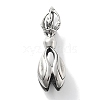 304 Stainless Steel Big Pendants STAS-Z098-01AS-1