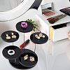5-Tier Round Acrylic Finger Ring Rotating Display Risers RDIS-WH0018-06B-6