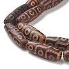 Tibetan Style 9-Eye dZi Beads Strands G-O057-05A-3