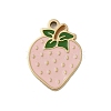 304 Stainless Steel Enamel Charms STAS-I338-01G-07-1
