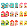 18Pcs 9 Style Summer Theme Opaque Acrylic Pendants SACR-CJ0001-16-2