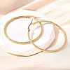 201 Stainless Steel Hoop Earrings EJEW-Q026-07G-5