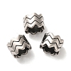 304 Stainless Steel European Beads STAS-A080-30AS-1