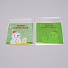 Christmas Theme Rectangle OPP Self-Adhesive Cookie Bags OPP-SZC0001-02A-2