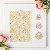 Flower Pattern Ceramics Clay Water Transfer Paper PW-WGC1FF9-07-1