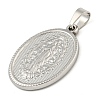 Non-Tarnish 304 Stainless Steel Pendants STAS-B071-02A-18P-2