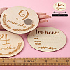 Basswood Milestone Cards WOOD-TA0001-41A-23