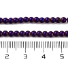 Synthetic Magnetic Hematite Beads Strands G-P545-K01-01G-3